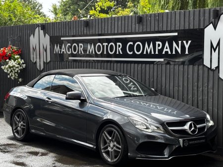 MERCEDES-BENZ E CLASS 2.1 E220 CDI AMG Sport Cabriolet G-Tronic+ Euro 5 (s/s) 2dr